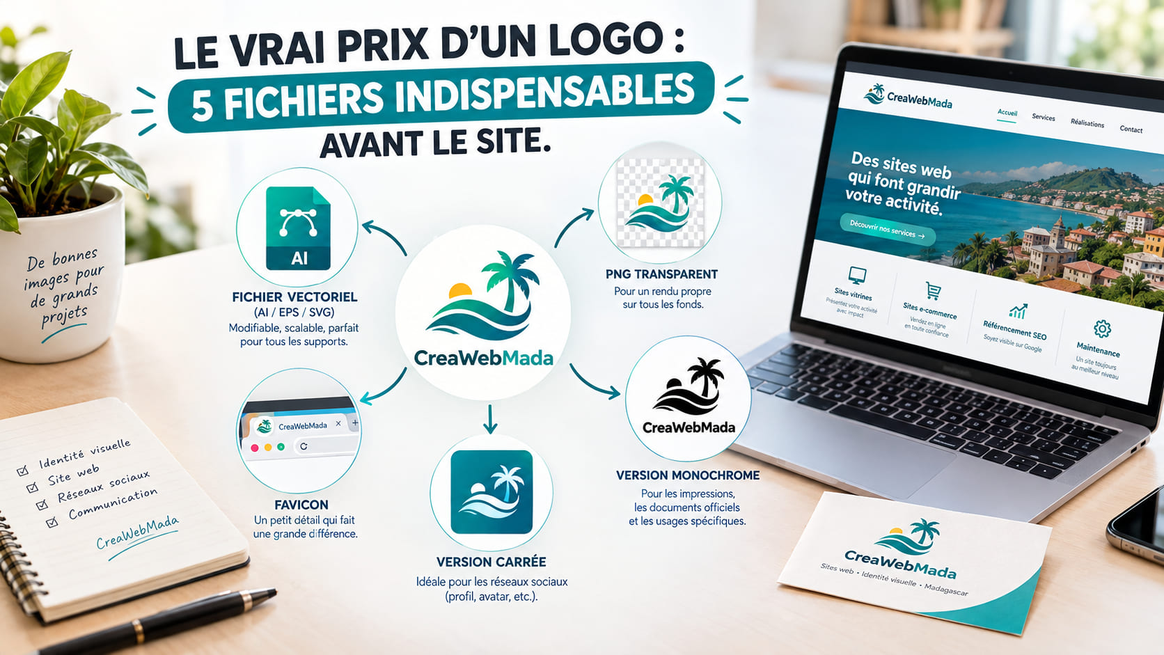 Logo et identité visuelle : ce qui se juge en trois secondes